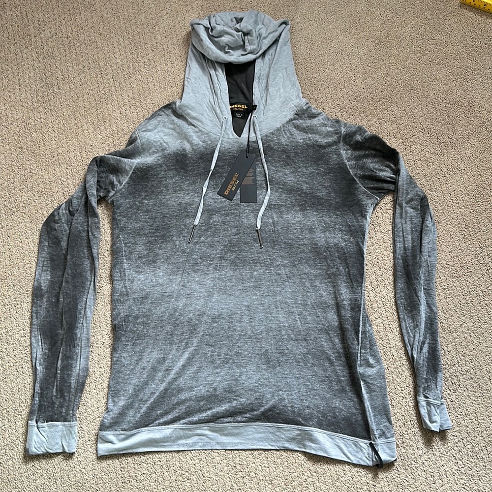 Diesel Black Gold Hooded Long sleeve shirt
